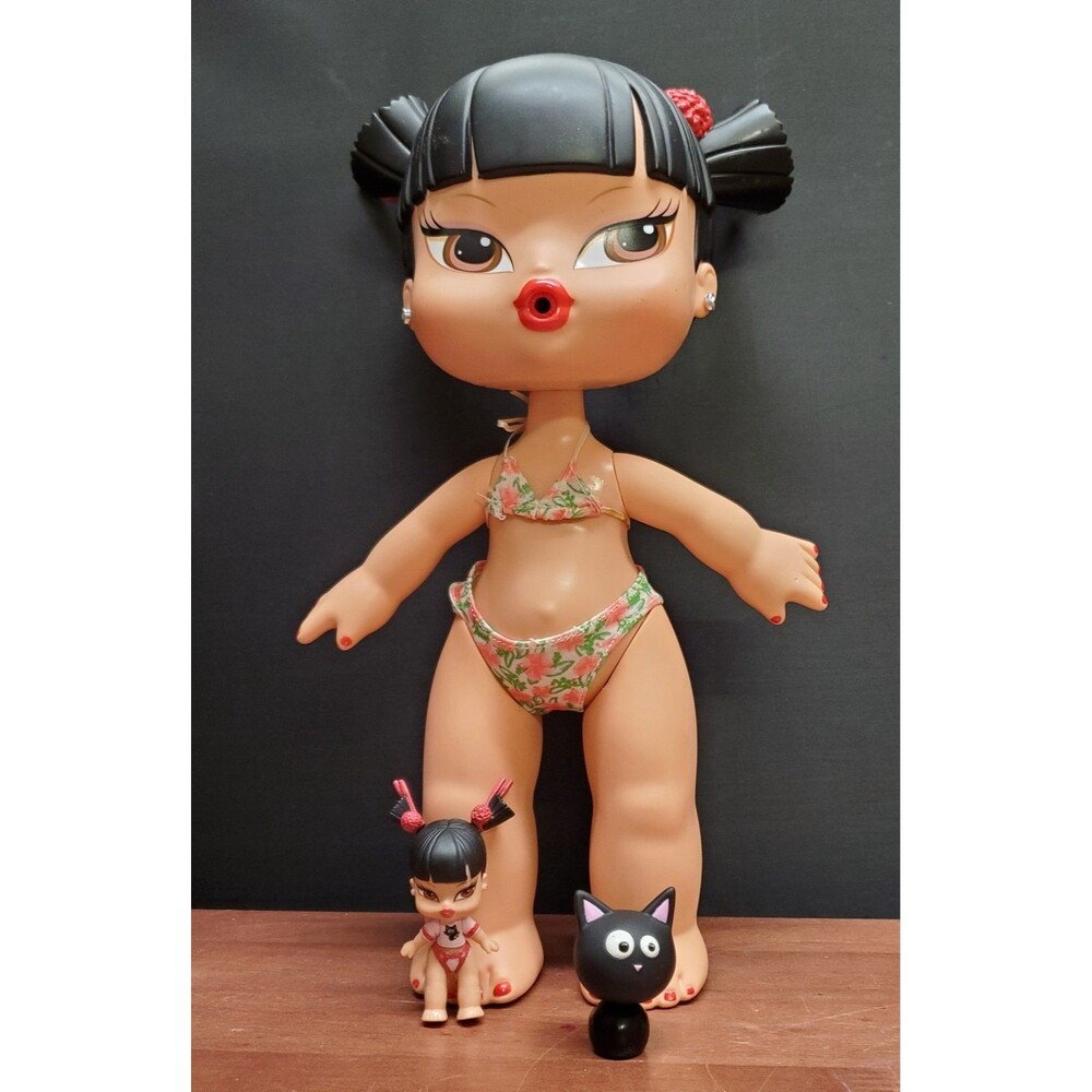 Big Bratz Babyz Jade Bubble Trouble Floral Bikini Friends Kool Kat Mini Jade